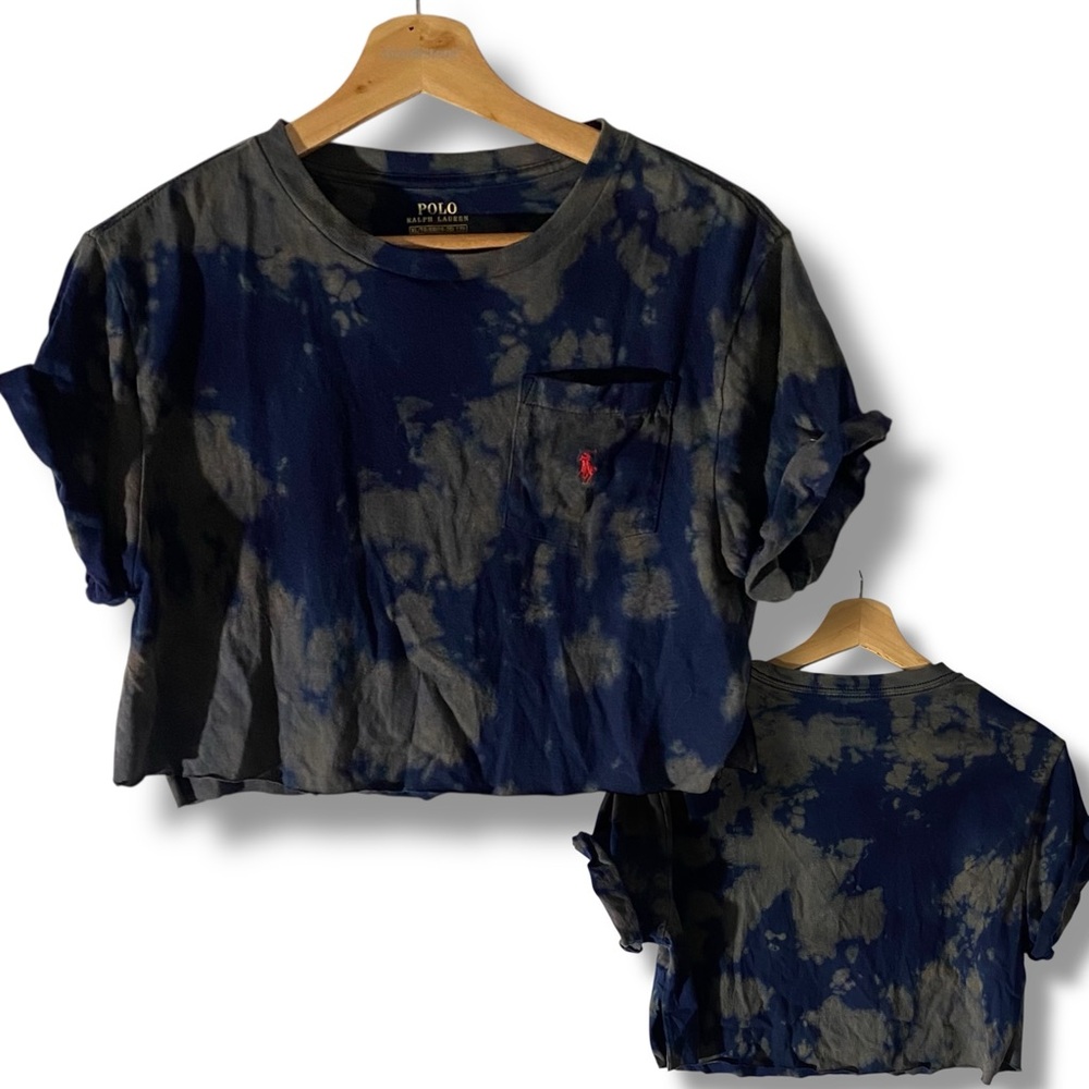 Custom Cropped/Bleached Polo by Ralph Lauren T-Shirt